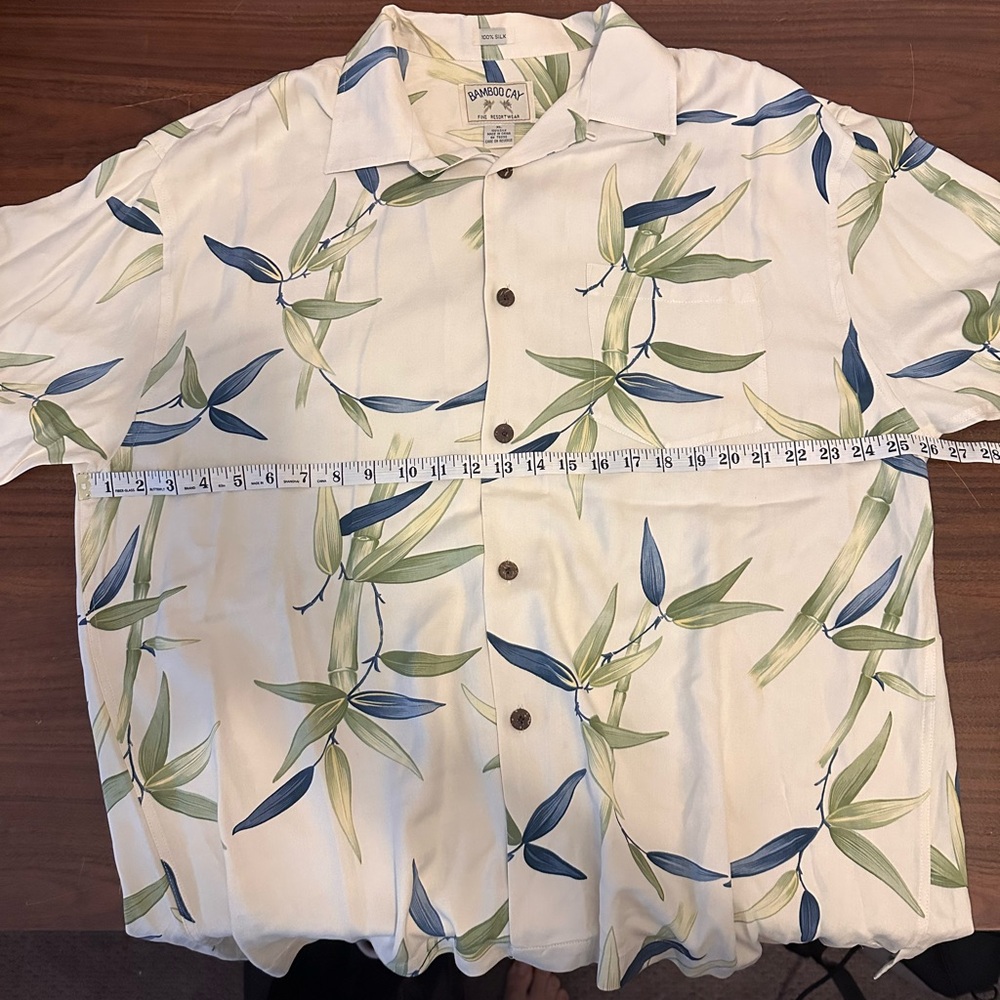 Silk Vintage Men's Hawaiian Shirt